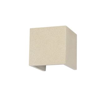 Aplica LED de perete iluminat exterior ambiental IP65 TAOS alba