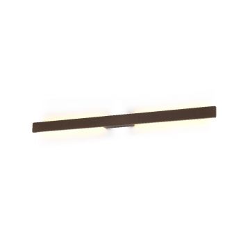 Aplica LED iluminat exterior liniar IP54 LOTUS 20W maro corten