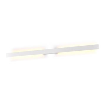 Aplica LED iluminat exterior liniar IP54 LOTUS 24W alba