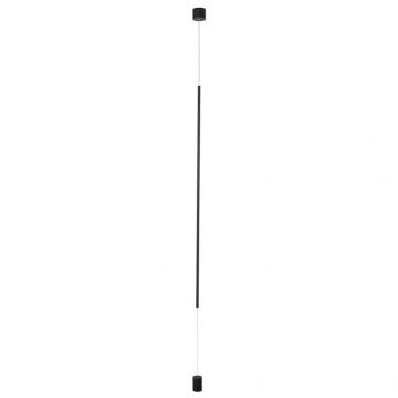 Lampa LED podea/tavan design modern deosebit ELETTRA negru