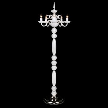 Lampadar 5 brate elegant design LUX S41 905/05/0, F mat, Ni