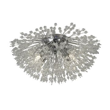 Lustra aplicata design deosebit din margele din sticla Sunburst 4Lt