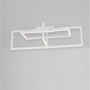 Lustra dimabila LED design geometric EDGAR alb NVL-9086020
