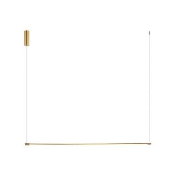Lustra LED design liniar Meru auriu