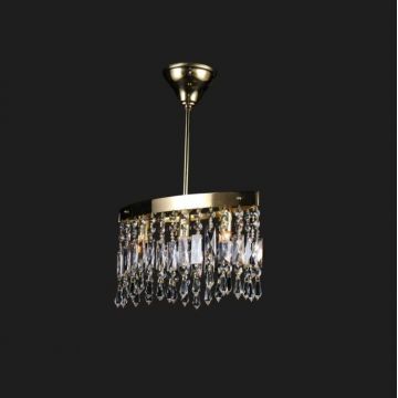 Lustra moderna cristal Bohemia, L-30cm