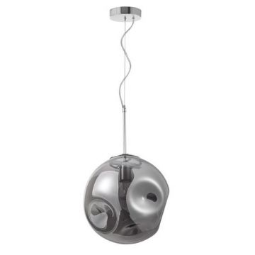 Lustra, Pendul design modern MAYAN, gri fumuriu NVL-9988103