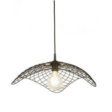 Lustra suspendata design deosebit Parachute negru
