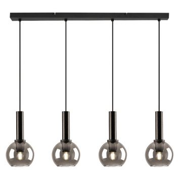Lustra suspendata design modern Centio negru