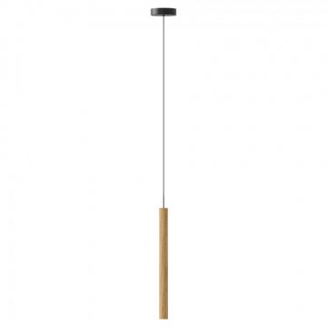 Pendul design minimalist din lemn cu spot LED Ã®ncorporat Chimes tall - oak 2233 VTC