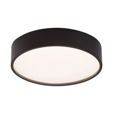 Plafoniera LED design modern Larcia IP44 negru, alb