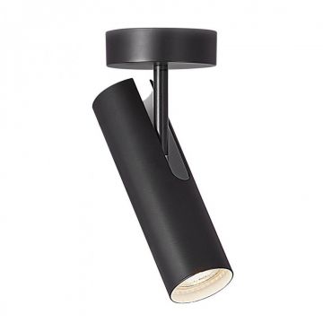 Spot aplicat directionabil design minimalist MIB 6 negru 2020666003 DFTP