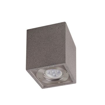 Spot aplicat tavan iluminat exterior IP65 LEVI gri inchis