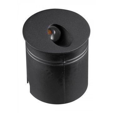Spot LED incastrabil scari iluminat exterior IP65 ASPEN negru
