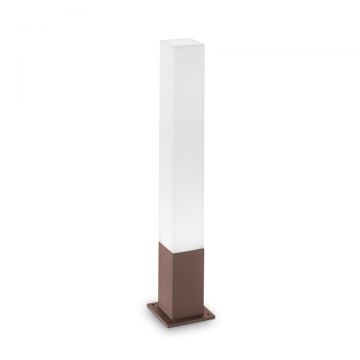 Stalp de exterior EDO OUTDOOR PT1 SQUARE COFFEE