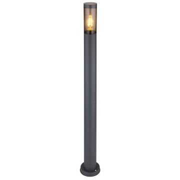 Stalp mediu pentru iluminat exterior design modern IP44 Boston antracit