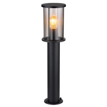 Stalp mic pentru exterior design modern IP54 Gracey negru