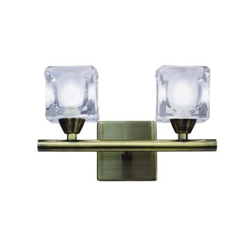 Aplica de perete design modern CUADRAX 2L alama antique