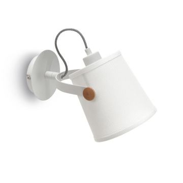 Aplica de perete design modern NORDICA alba