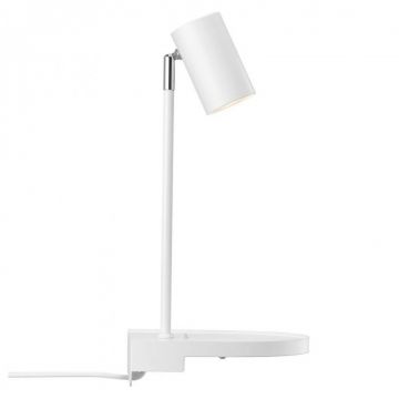 Aplica de perete, directionabila, port usb, design modern CODY alb 2112001001 NL
