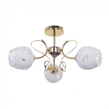 Lustra cu 3 brate design clasic Fauna 5098 RX