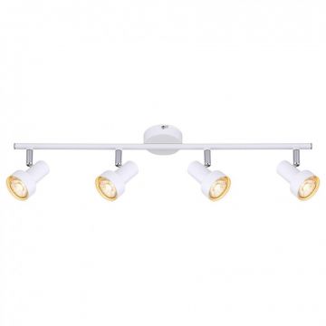 Lustra cu 4 spoturi design industrial Konrad alb 5357 RX