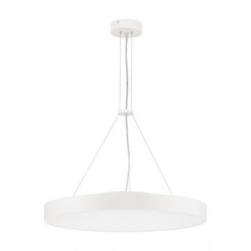 Lustra LED suspendata design circular PERFECT 60cm alba CCT Dimmable