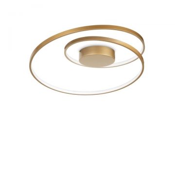 Lustra / Plafoniera LED design modern circular OZ PL ORO