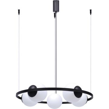 Lustra suspendata cu 5 surse de lumina ORBIT