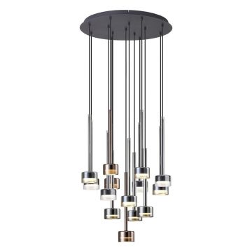 Lustra suspendata design modern TONIC 14L multicolor