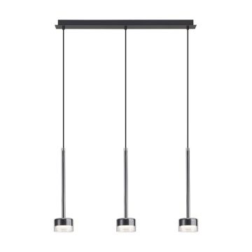 Lustra suspendata design modern TONIC 3L transparent