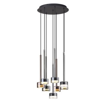 Lustra suspendata design modern TONIC 8L multicolor