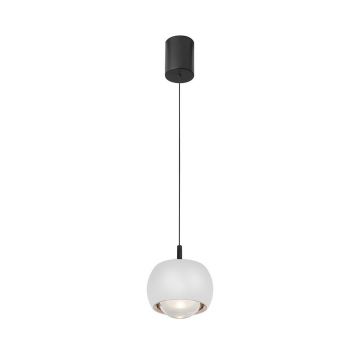 Pendul LED design modern ROLLER alb