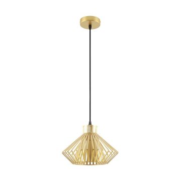 Pendul, Lustra suspendata design industrial DOLIA auriu