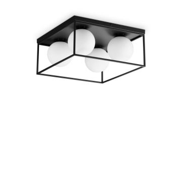 Plafoniera design modern Lingotto pl4 negru