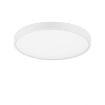 Plafoniera LED moderna design slim PERFECT 60cm alba CCT Dimmable