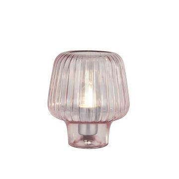 Veioza/Lampa de masa design decorativ Aria roz