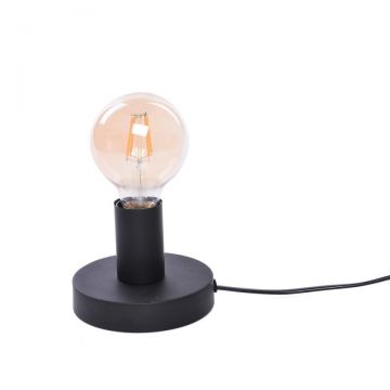 Veioza, lampa de masa design industrial Bowie negru 6569 RX