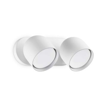 Aplica cu 2 Spoturi stil modern minimalist Dodo ap2 alba