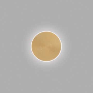 Aplica de perete cu lumina ambientala LED FORTUNA 30cm alb, negru sau auriu