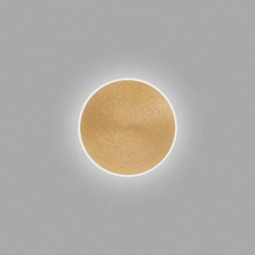 Aplica de perete cu lumina ambientala LED FORTUNA 38cm alb, negru sau auriu