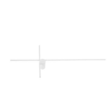 Aplica LED de perete stil minimalist FRANK A alba