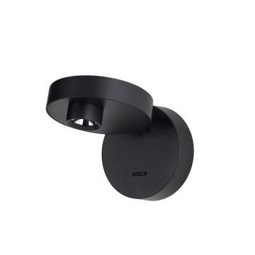 Aplica LED de perete stil minimalist ISEO negru