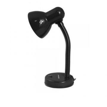 Lampa de birou Esperanza ELD109K, 31cm inaltime, E27 (Negru)
