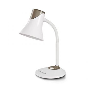 Lampa de masa Esperanza ELD111K, E27, Alb