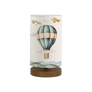 Lampa pentru copii Balon, Pako World, Multicolor, 15x15x30 cm