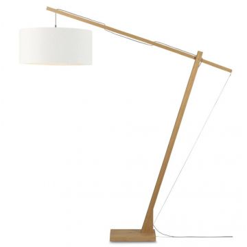 Lampadar eco din bambus Montblanc 6030 natur/ alb