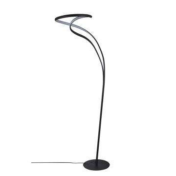 Lampadar/Lampa de podea LED TWIST 3-STEP DIMM BK