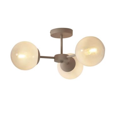 Lustra aplicata design modern minimalist Aspen 3L gradient/alb