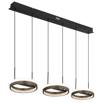 Lustra cu 3 pendule LED CCT DELLA 67179H2 GL