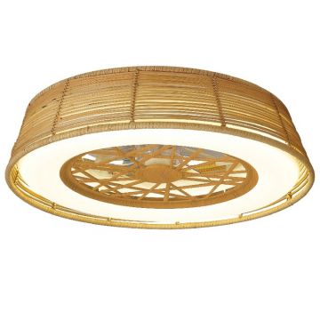 Lustra LED cu Ventilator si telecomanda, IP44, INDONESIA Mini MA-8225